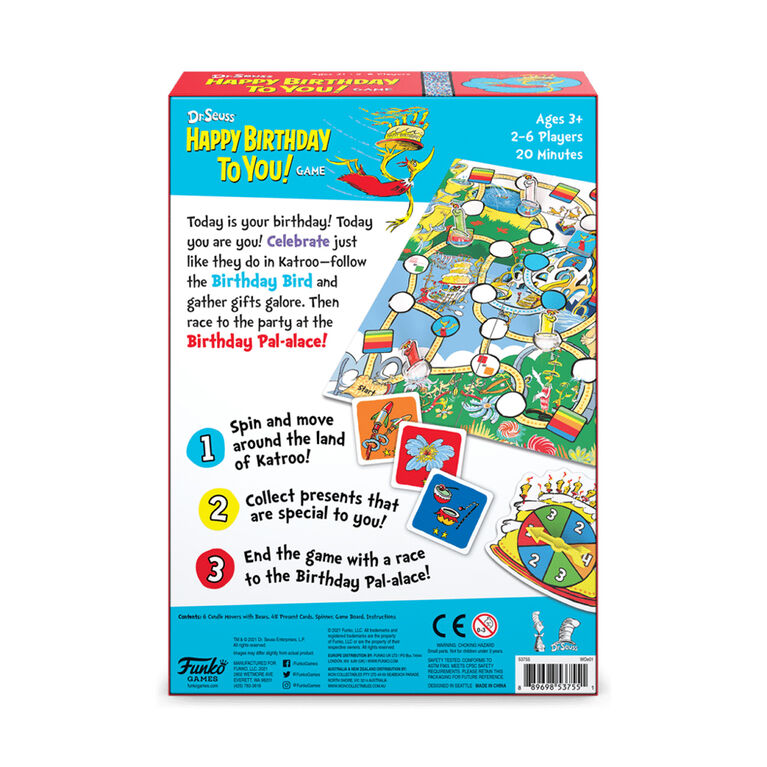 Dr. Seuss Happy Birthday To You! - English Edition