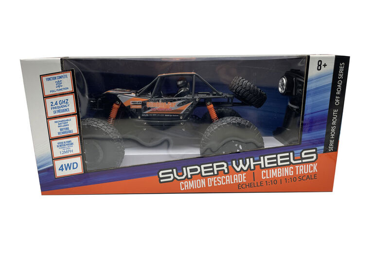 Super Wheels 1:10 R/C Climbing Monster