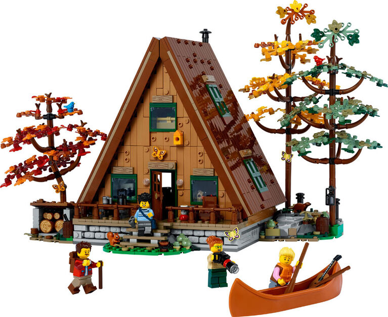 LEGO Ideas Le chalet en A 21338; Ensemble de construction pour adultes (2 082 pièces)