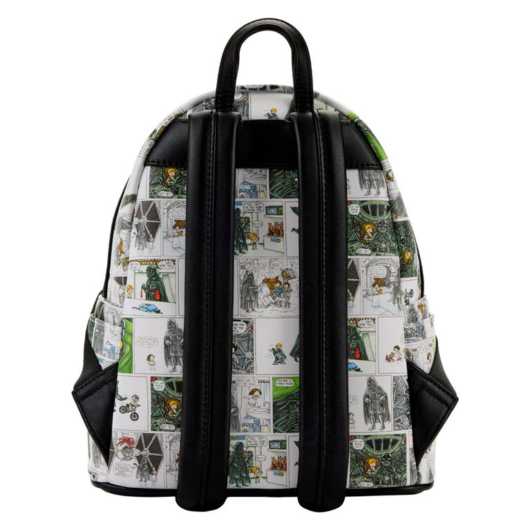 Darth Vader Comic Strip Mini Backpack - English Edition