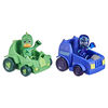 PJ Masks Gekko vs Night Ninja Battle Racers Preschool Toy, Vehicle and Action Figure