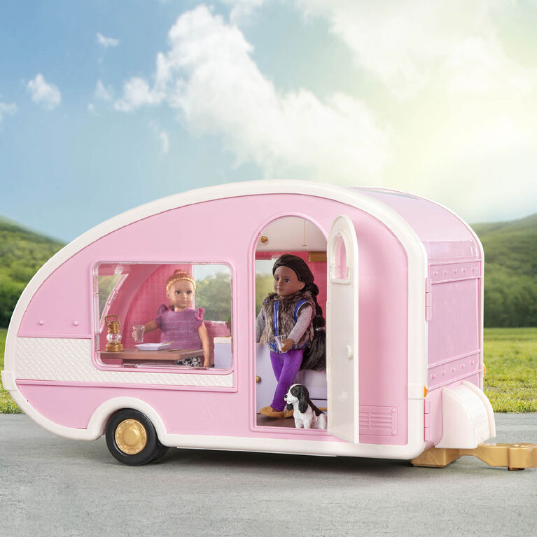 Lori, Roller Glamper - Pink, Camper for 6-inch Dolls