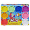 Play-Doh - Ensemble Arc-en-ciel de 8 pots Play-Doh atoxique 8 couleurs