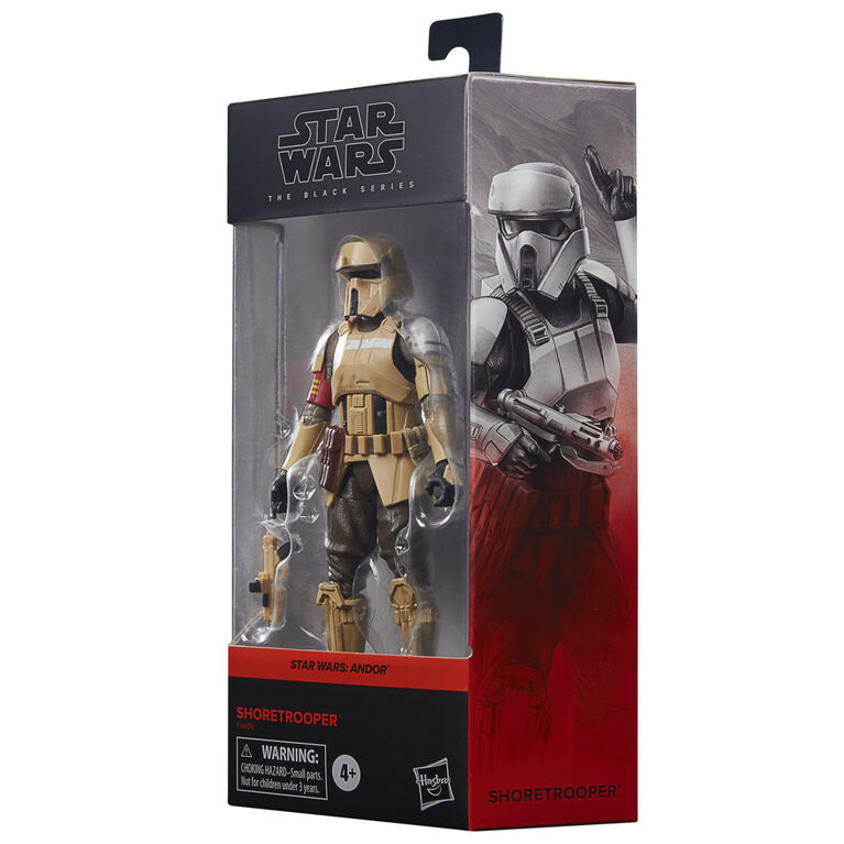 Star Wars The Black Series, ShoreTrooper, figurine de collection de 15 cm, Star Wars: Andor - Notre exclusivité