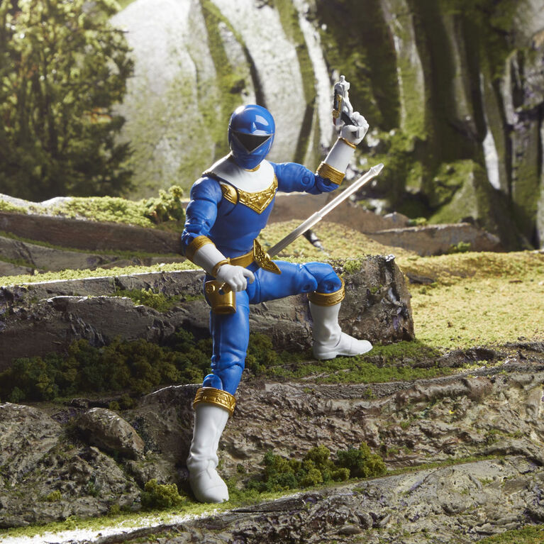 Power Rangers Lightning Collection Zeo Blue Ranger Collectible Action Figure