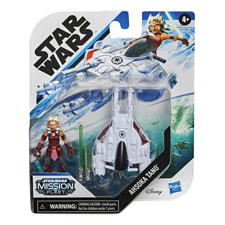 Star Wars Mission Fleet Gear Class Ahsoka Tano Aquatic Attack 2 5 Inch Scale Figure And Vehicle Toys R Us Canada