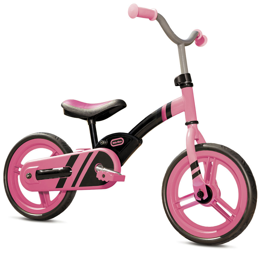 My First Balance-to-Pedal Training Bike 12 inch - Pink - R