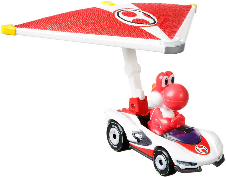 Hot Wheels - Coffret 8 Véhicules Mario Kart avec 3 Ailes - Notre exclusivité