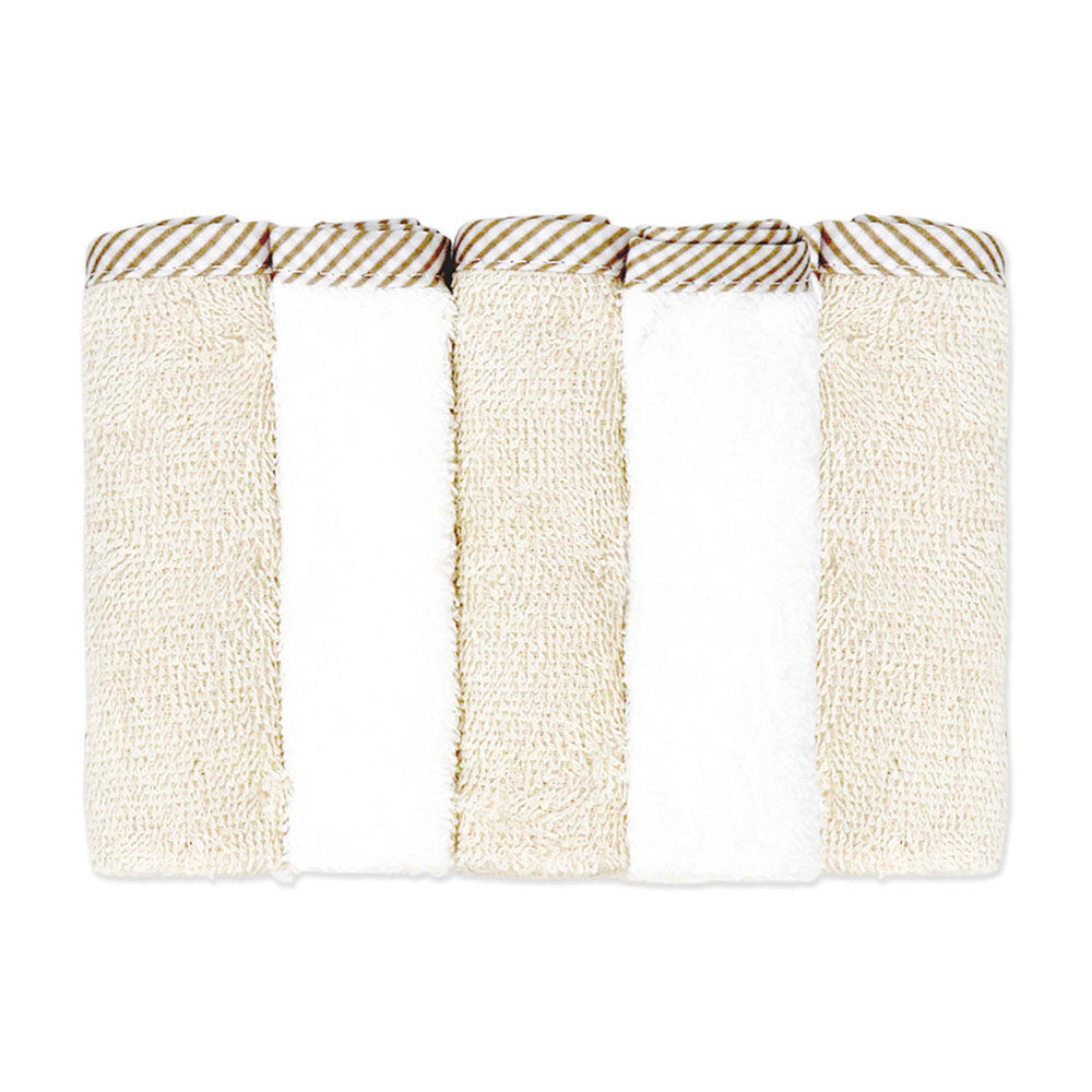 Baby Mode Signature Ensemble de bain 7 pièces : Agneau ivoire