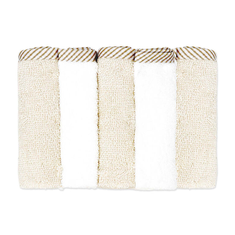 Baby Mode Signature 7 Piece Bath Set: Ivory Lamb