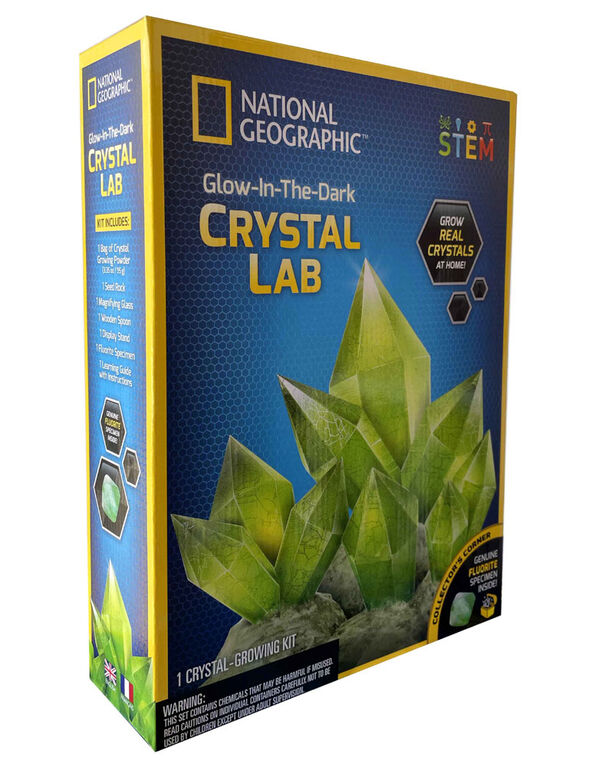 National Geographic - Laboratoire de cristaux phosphorescents
