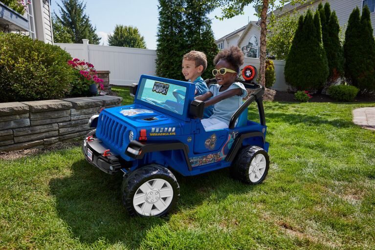 Power Wheels Paw Patrol Mighty Movie Jeep Wrangler