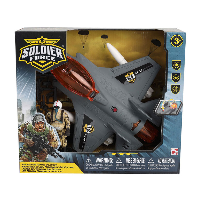 Force Militaire Ensemble de Jeu Patrouille Air Falcon. - Notre Exclusivité