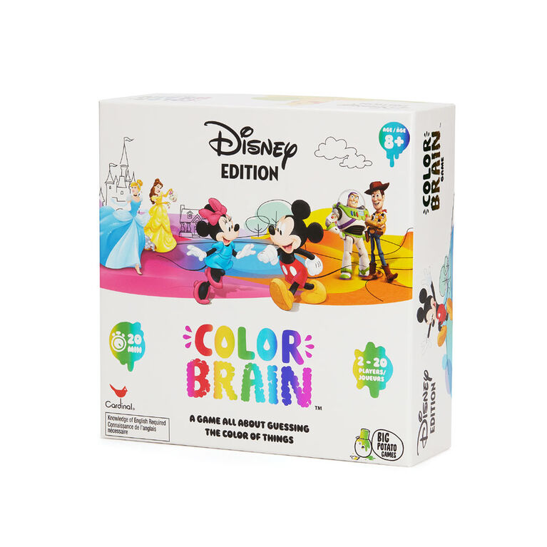 Big Potato - Disney Color Brain Family Quiz Game - English Edition