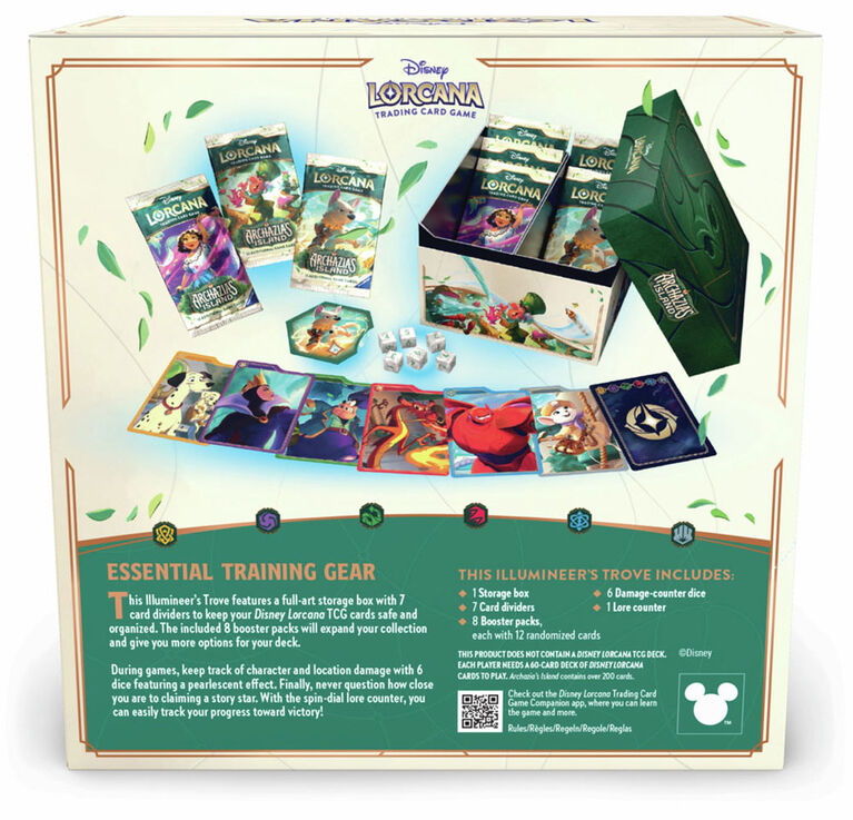 Ravensburger Disney Lorcana TCG: Archazia's Island Illumineer's Trove - English Edition