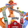 Disney and Pixar Cars Radiator Springs Race & Rescue Rescue Road Raceway Playset with 4 Toy Cars