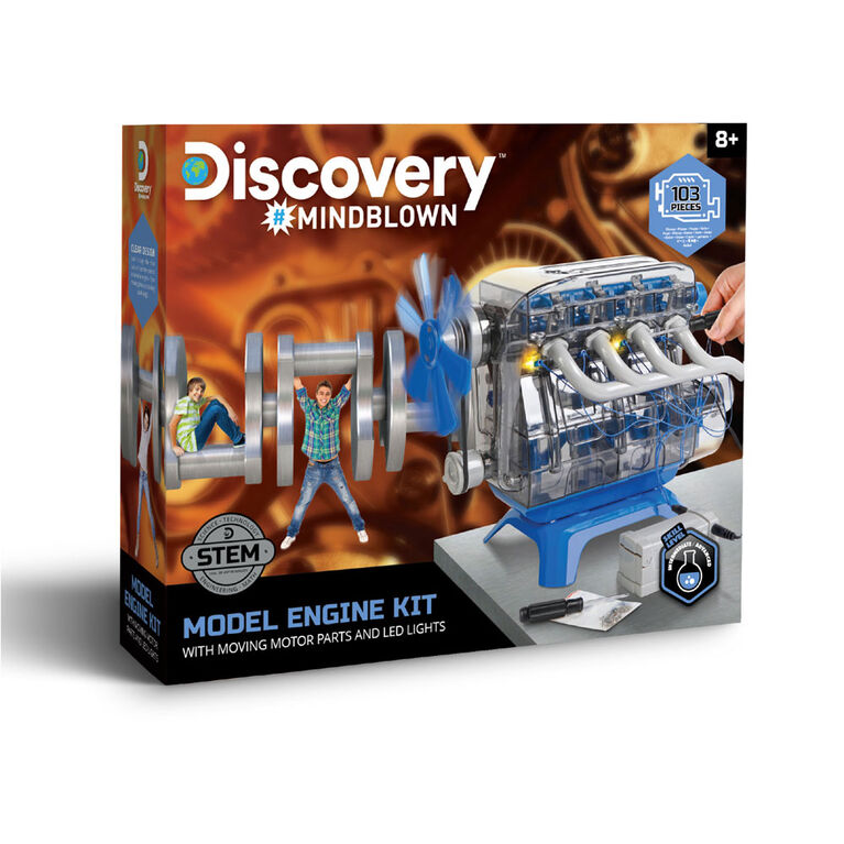 Discovery Toy Kids Model Engine Kit