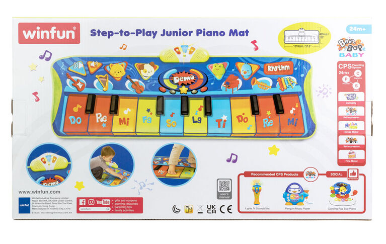 WinFun - Tapis De Jeu Touches De Piano