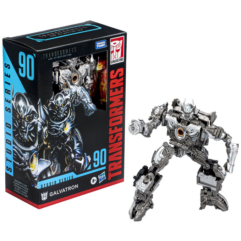Transformers Toys Studio Series 90 Voyager Class Transformers: Age of Extinction Galvatron Action Figure, 6.5-inch