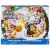 Paw Patrol - Advent Calendar with 24 Collectible Plastic Figures