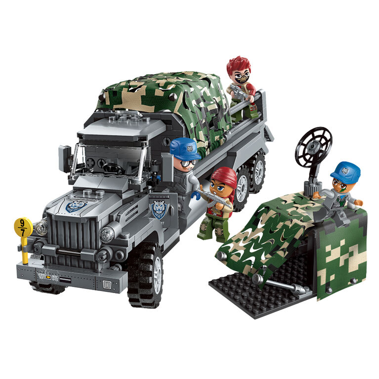 Dragon Blok - Thunder Mission - Military Crawler Vehicle