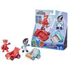 PJ Masks Owlette vs Romeo Battle Racers Preschool Toy, Vehicle and Action Figure