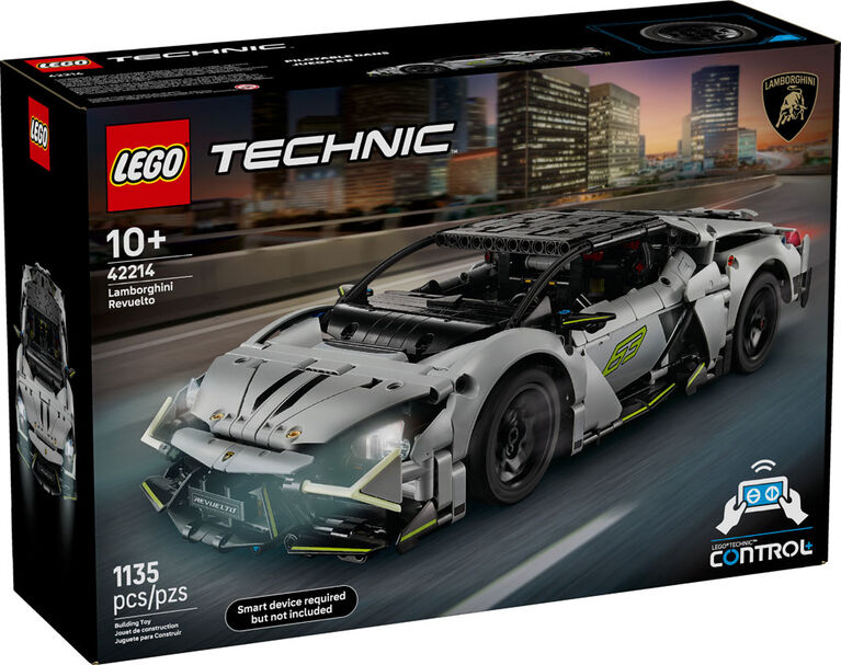 LEGO Technic La Voiture Supersportive Lamborghini Revuelto, Ensemble de Jouet de Construction STIM pour Enfants 42214