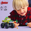 LEGO  Marvel The Hulk Truck vs. Thanos - Monster Truck Building Toy for Kids 7+ - 76312