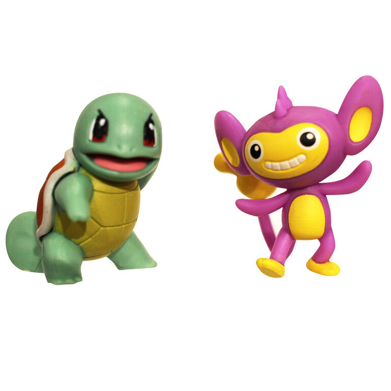 Battle Figure Pack (2" Fig 2-Pack) - Aipom & Squirtle