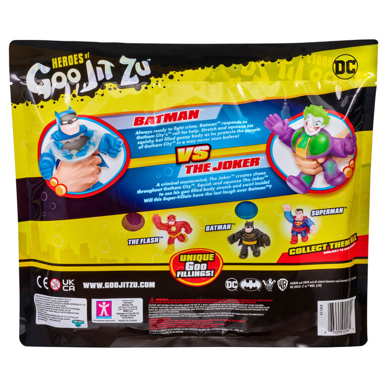 Heroes of Goo Jit Zu DC Versus Pack -  Batman vs Joker