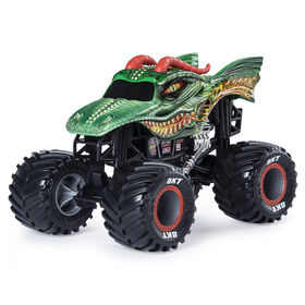 Monster Jam, Official Dragon Monster Truck, Die-Cast Vehicle, 1:24 Scale