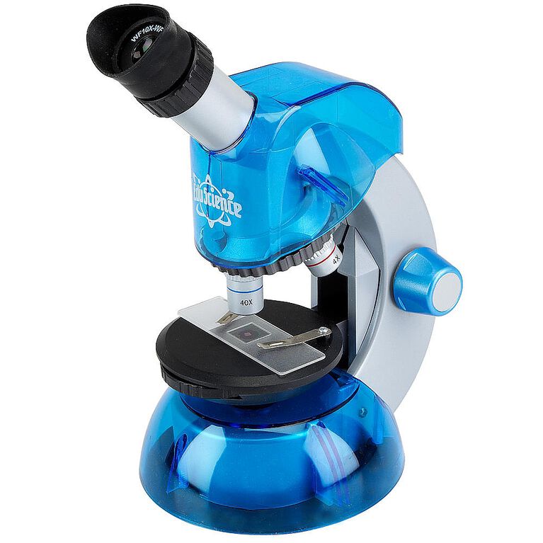 EduScience M640x Student Microscope Blue Toys R Us Canada