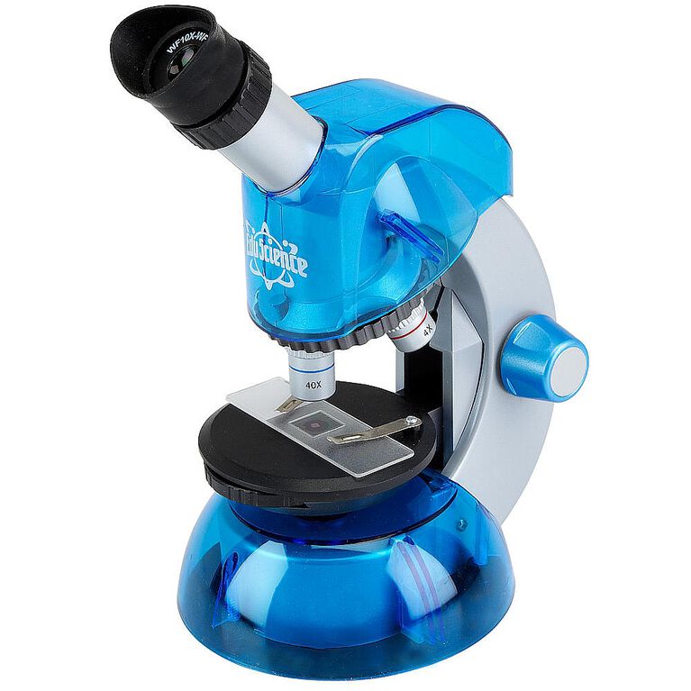 Edu-Science - M640x Student Microscope - Blue