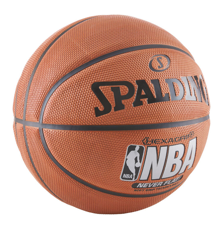 Ballon de basketball NBA SGT Neverflat Hexagrip