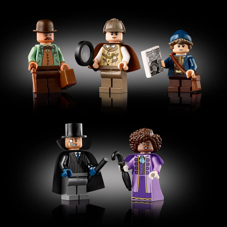 LEGO Icons Sherlock Holmes: Book Nook Kit - Building Set for Adults 18+ - DIY Collectible - 10351