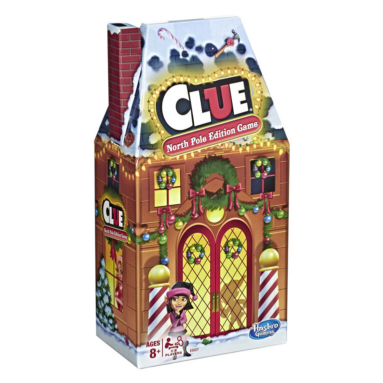 Hasbro Gaming Clue: North Pole Holiday Edition