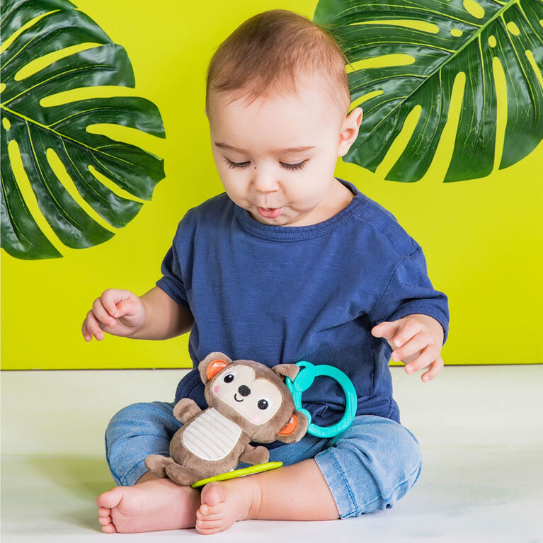 Tug Tunes On-the-Go Take-Along Toy Monkey