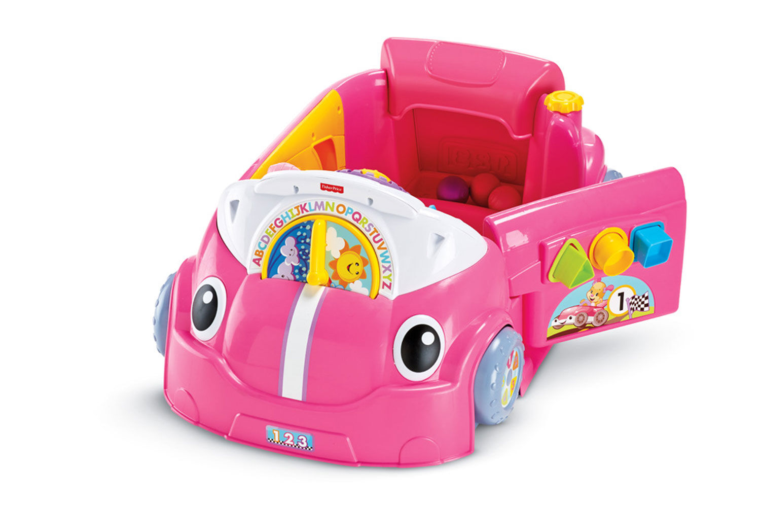 voiture rire et eveil fisher price