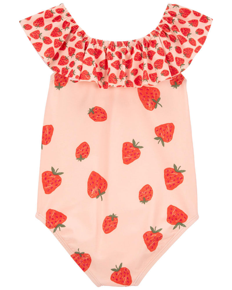 Carter's Strawberry Ruffled 1-Piece