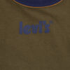 Levis Poster Logo Ringer & Denim Set - Denim Olive - Size 4T