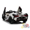 KIDSVIP Licensed 2-Seater Lamborghini Sian 4X4 24V Ride-On Car For Kids w/ RC - White