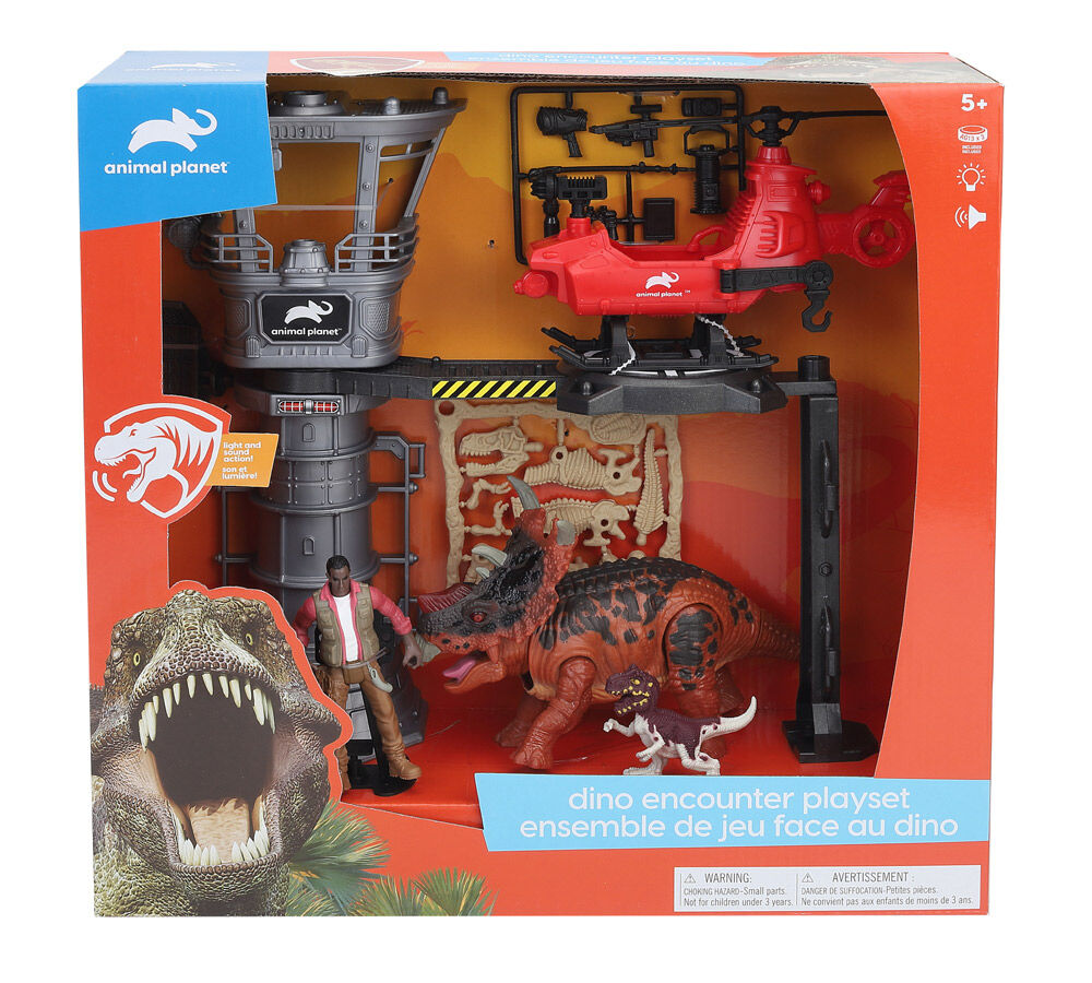 Animal planet dinosaur 2025 playset
