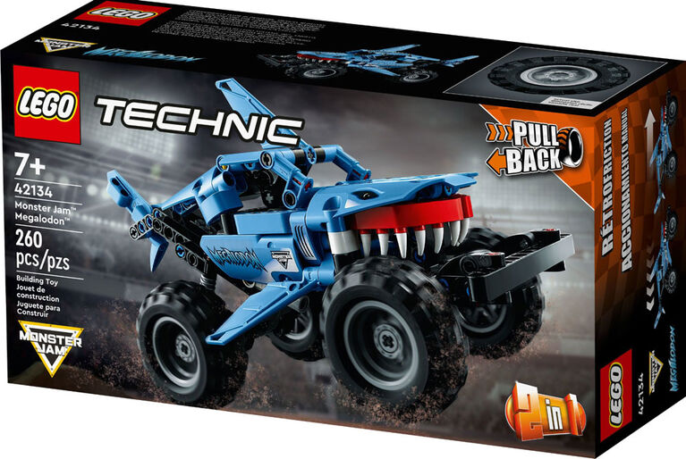 LEGO Technic Monster Jam Megalodon 42134 Model Building Kit (260 Pieces)