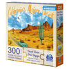 Puzzles Spin Master, Désert des Mojaves, Puzzle de 300 pièces de la série Voyage représentant le parc national de la Vallée de la Mort en Californie, avec poster