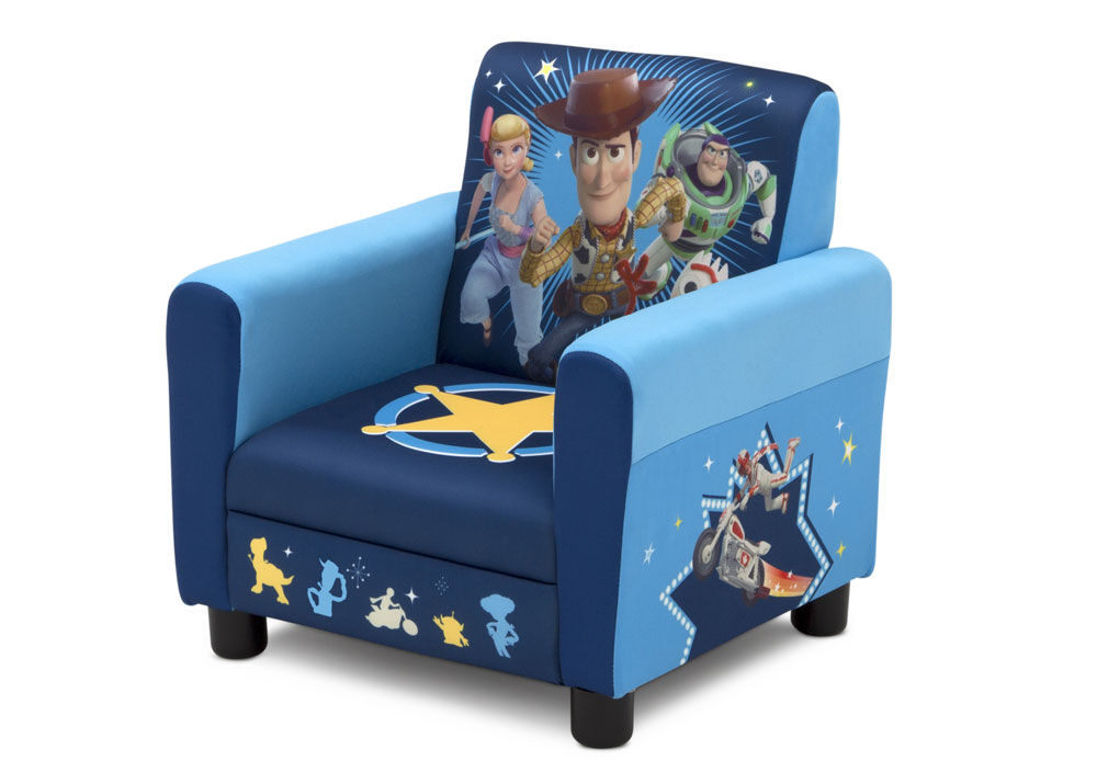 Disney Pixar Toy Story 4 Upholstered Chair Delta Children Kid Gift 