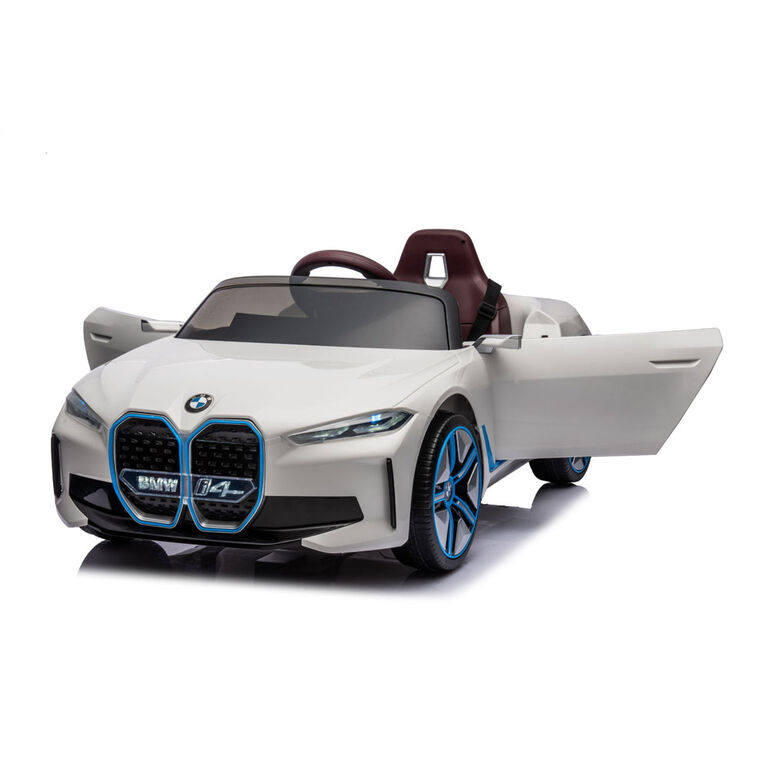 KidsVip 12V sous licence BMW i4 avec RC - Blanc