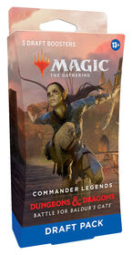 Magic The Gathering : Emballage multiple Commander Légendes Combat de Baldur's Gate - Édition anglaise