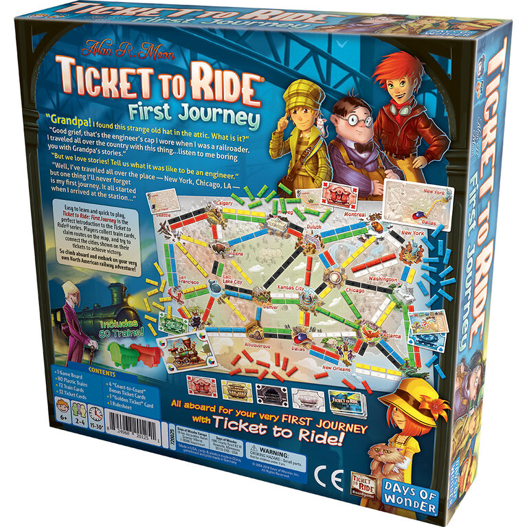 Days Of Wonders - Ticket To Ride - First Journey - English Edition