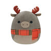 Squishmallows 7.5" - Moose with Orange Scarf and Antlers
