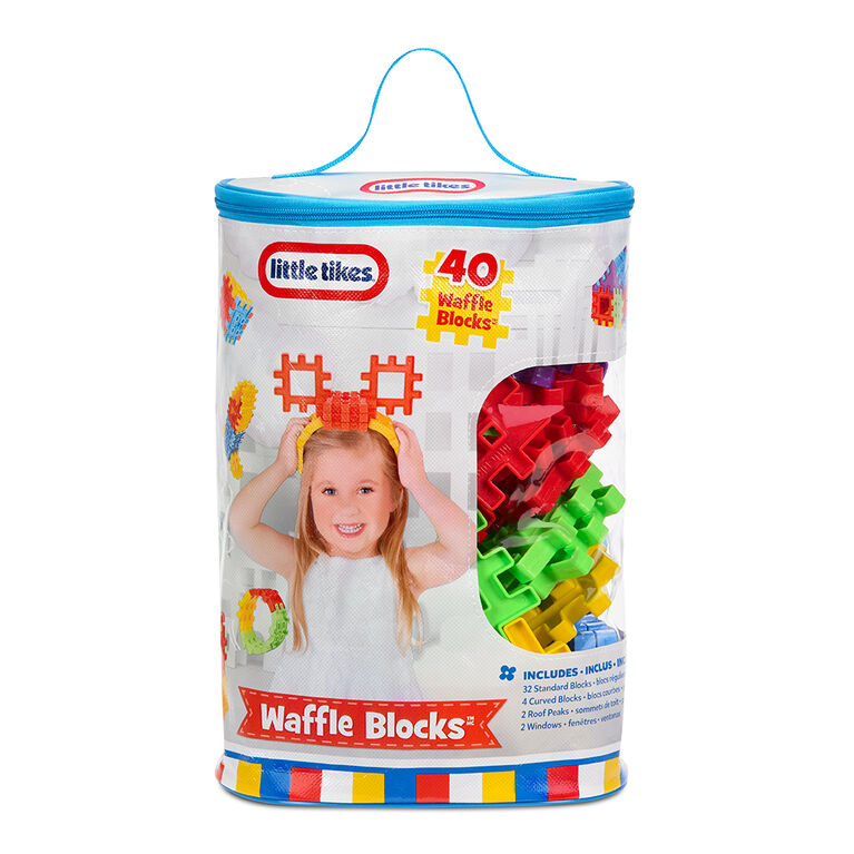Little Tikes Waffle Blocks 40pc. Bag